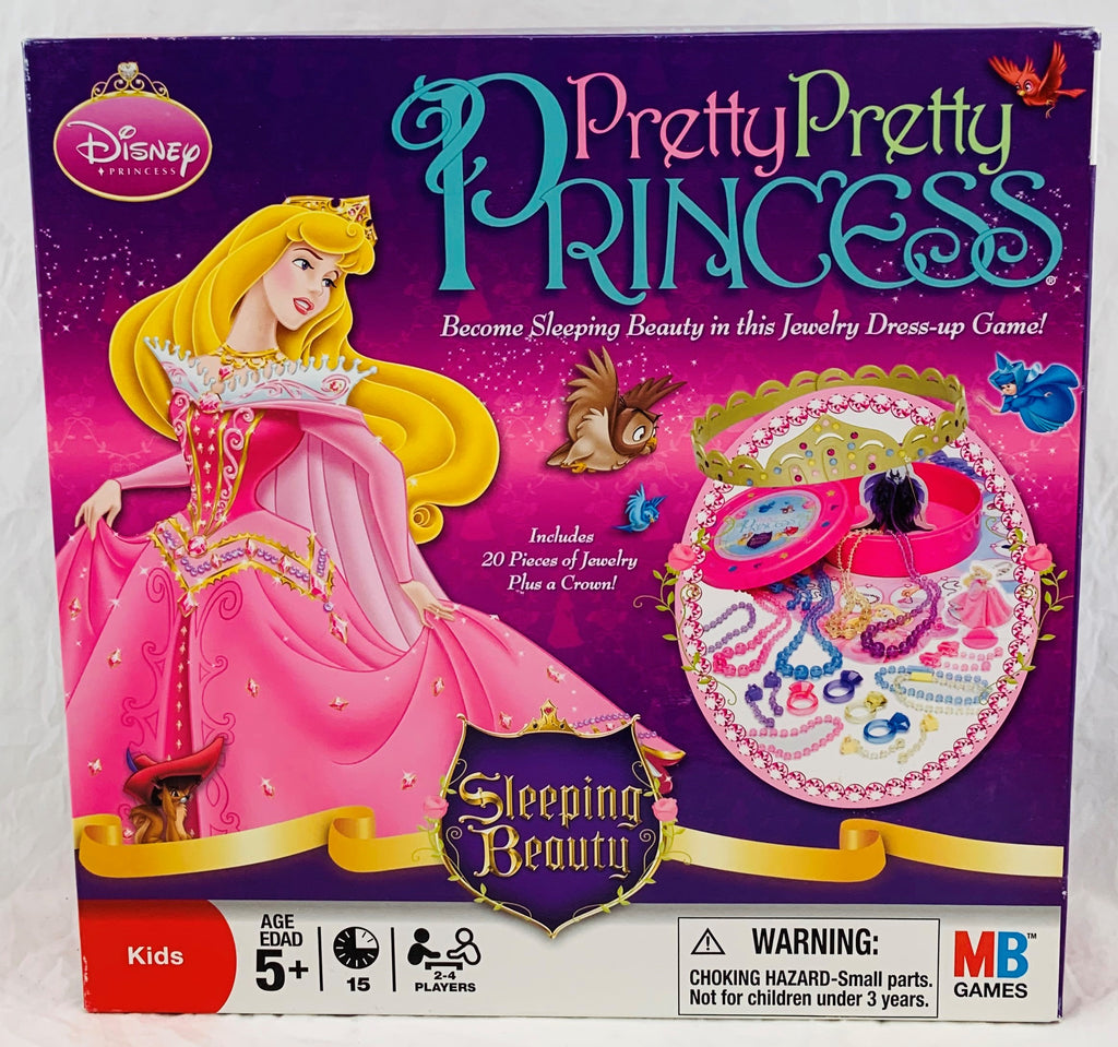 Pretty Pretty Princess Sleeping Beauty Game - 2008 - Milton Bradley - | Mandi's Attic Toys Pretty Pretty Princess Sleeping Beauty Game - 2008 - Milton Bradley - | Mandi's Attic Toys