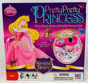 disney princess dress up games Pretty Pretty Princess Sleeping Beauty Game - 2008 - Milton Bradley