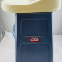 Little Tikes White and Blue High Chair -  Great Condition
