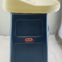 Little Tikes White and Blue High Chair -  Great Condition