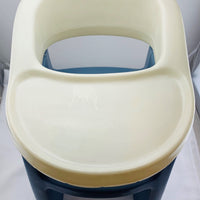 Little Tikes White and Blue High Chair -  Great Condition