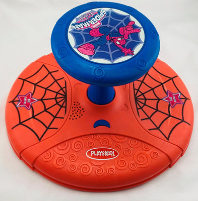 Spider-man Simon Says Sit N Spin Sit and Spin - Playskool - Working - Great Condition
