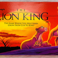 Lion King Adventure Game - 1993 - Milton Bradley - Good Condition