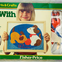 Fisher Price Color With Yarn - 1980 - New
