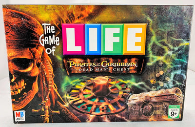 Game of Life: Pirates of the Caribbean Dead Man's Chest - 2006 - Milton Bradley - Great Condition