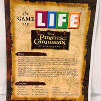 Game of Life: Pirates of the Caribbean At Worlds End - 2006 - Milton Bradley - Great Condition