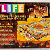 Game of Life: Pirates of the Caribbean At Worlds End - 2006 - Milton Bradley - Great Condition