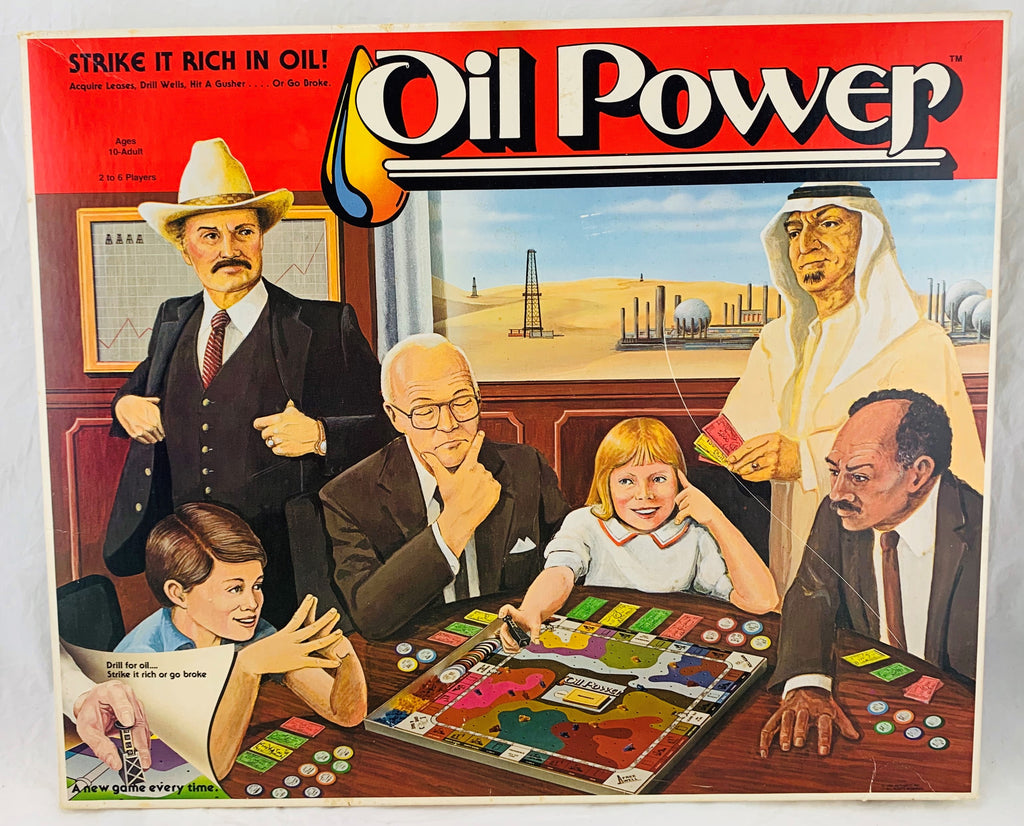 Oil Power Game - 1982 - Antfamco - Great Condition