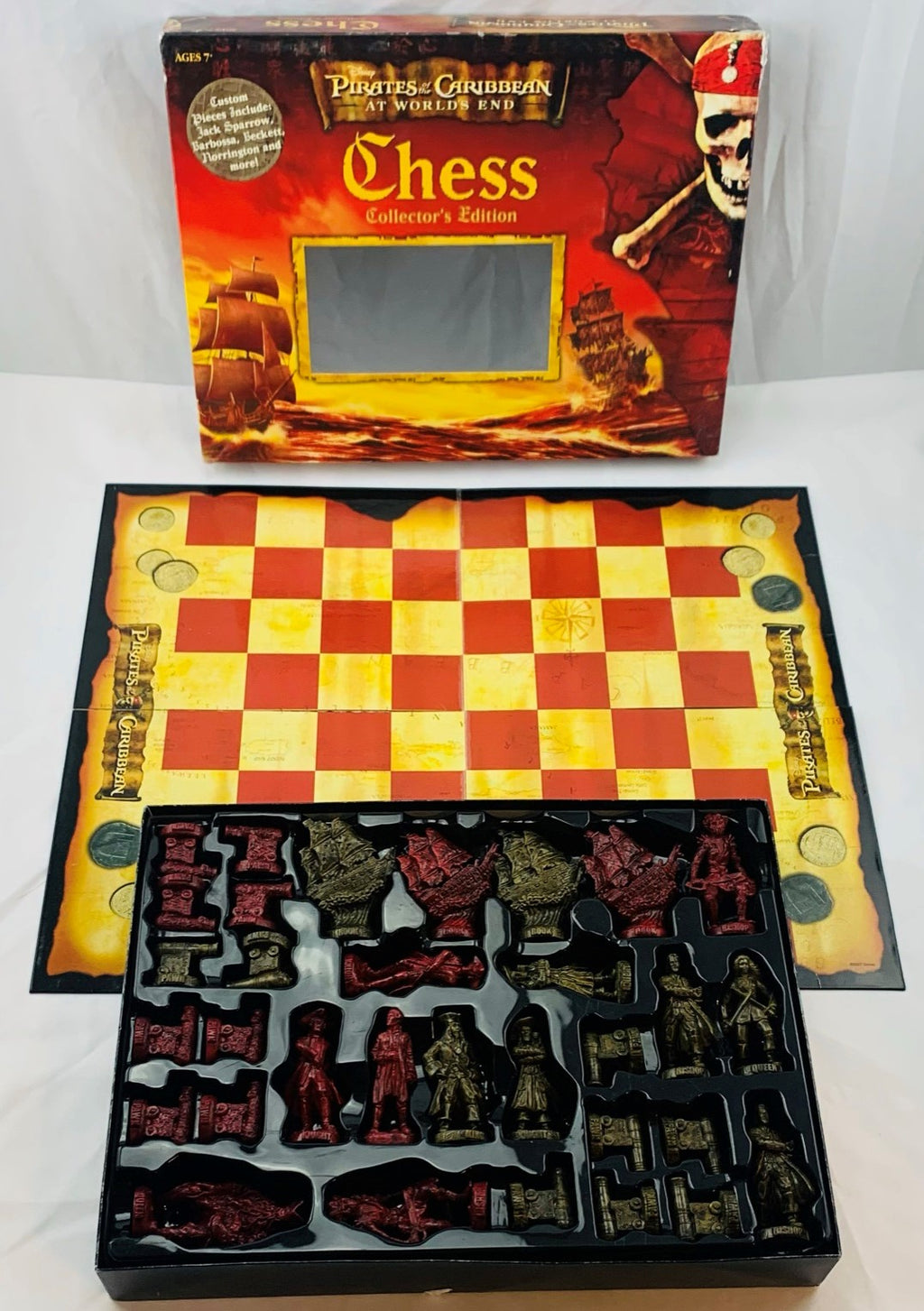 Pirates of the Caribbean Chess Game - 2007 - Disney - Great Condition