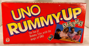 Uno Rummy Up Game - 1993 - Mattel - Great Condition