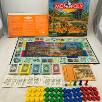 Monopoly Junior Dig'n Dinos - 1998 - Parker Brothers - Great Condition