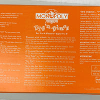 Monopoly Junior Dig'n Dinos - 1998 - Parker Brothers - Great Condition