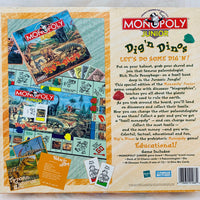 Monopoly Junior Dig'n Dinos - 1998 - Parker Brothers - Great Condition