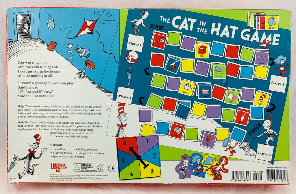 Instructions  The Cat in the Hat Game