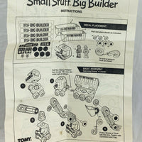 Small Stuff Big Builder - TOMY - 1995 - Great Condition