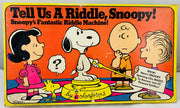 Tell Us A Riddle, Snoopy Game - 1965 - Colorforms - Great Condition