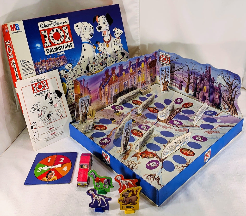 101 Dalmatians Game - 1990 - Milton Bradley - Great Condition