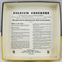Stadium Checkers - 1952 - Schaper - Great Condition