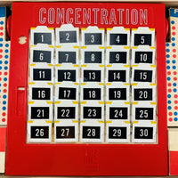 Concentration Game 8th Edition - 1967 - Milton Bradley - Great Condition