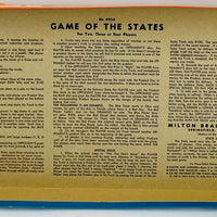 Game of the States - 1960 - Milton Bradley - Very Good Condition
