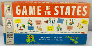 Game of the States - 1960 - Milton Bradley - Very Good Condition