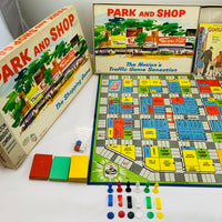 Park and Shop Game - 1960 - Milton Bradley - Great Condition