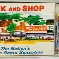 Park and Shop Game - 1960 - Milton Bradley - Great Condition