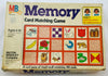 Memory Game - 1980 - Milton Bradley - Very Good Condition