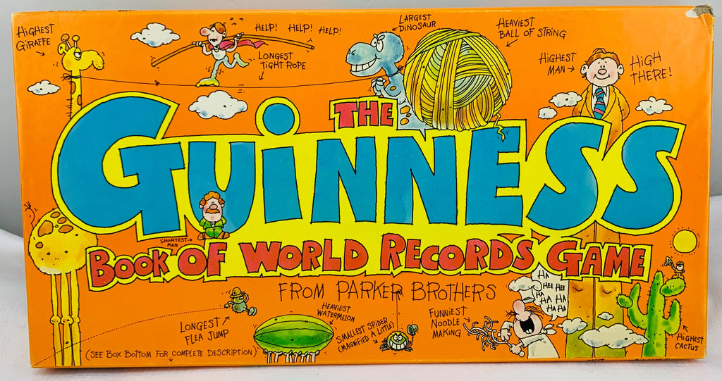 Guinness Book of World Records Game - 1979 - Parker Brothers - Great Condition