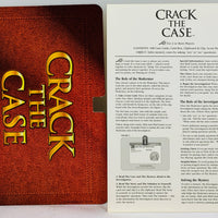 Crack the Case Game - 1993 - Milton Bradley - Great Condition