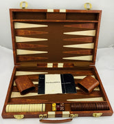 Backgammon Game 18" x 12" - Complete - Great Condition