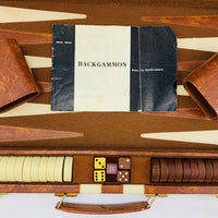 Backgammon Game 18" x 12" - Complete - Great Condition