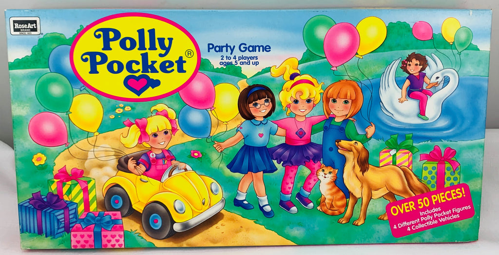 Polly Pocket Game - 1994 - RoseArt - Great Condition
