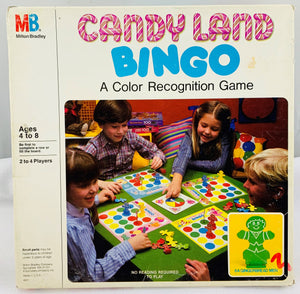 Candy Land Bingo Game - 1979 - Milton Bradley - Great Condition