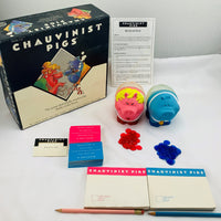 Chauvinist Pigs Game - 1991 - Tiger Games - Great Condition