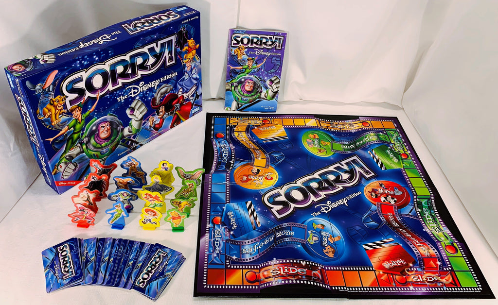 Sorry! The Disney Edition - 2001- Parker Brothers - Great Condition