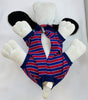 Pound Puppies Pups Pad with Pup, Bowl, Bone - 1986 - Great Condition