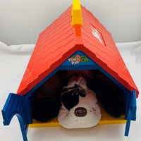 Pound Puppies Pups Pad with Pup, Bowl, Bone - 1986 - Great Condition