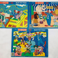Bozo Puzzles - 1989 - Jaymar - Great Condition