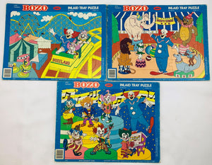 Bozo Puzzles - 1989 - Jaymar - Great Condition