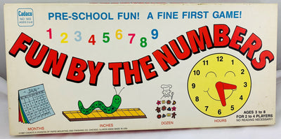 Fun By the Numbers Game - 1987 - Cadaco - Great Condition