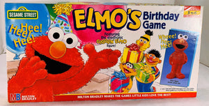 Elmo's Birthday Game - 1997 - Milton Bradley - Great Condition