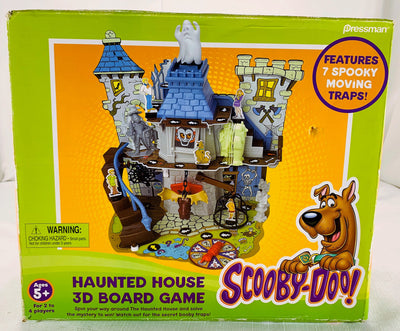 Scooby-doo! Haunted House 3D Board Game - 2007 - Pressman - Great Condition
