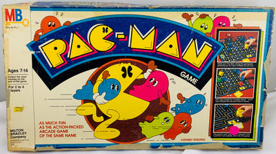 Pac-man Board Game - 1982 - Milton Bradley - Good Condition