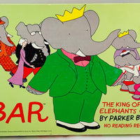 Babar King of Elephants Game - 1978 - Parker Brothers - Great Condition
