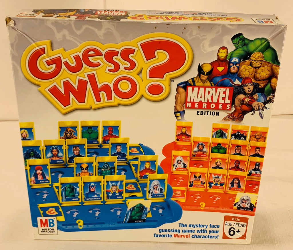 Marvel Guess Who Game - 2005 - Hasbro - Great Condition