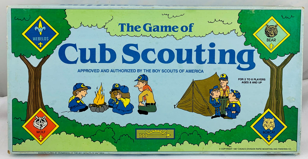 Game of Cub Scouting - 1987 - Cadaco - Great Condition
