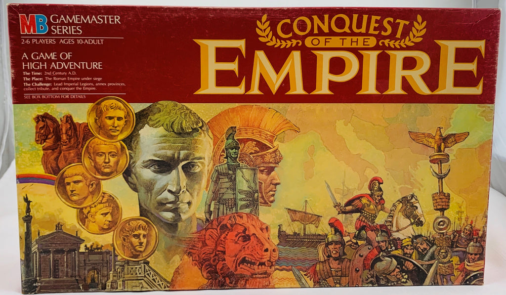 Conquest of the Empire Game - 1984 - Milton Bradley - New Old Stock