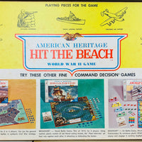Hit The Beach Game - 1965 - Milton Bradley - Great Condition