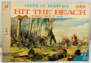 Hit The Beach Game - 1965 - Milton Bradley - Great Condition